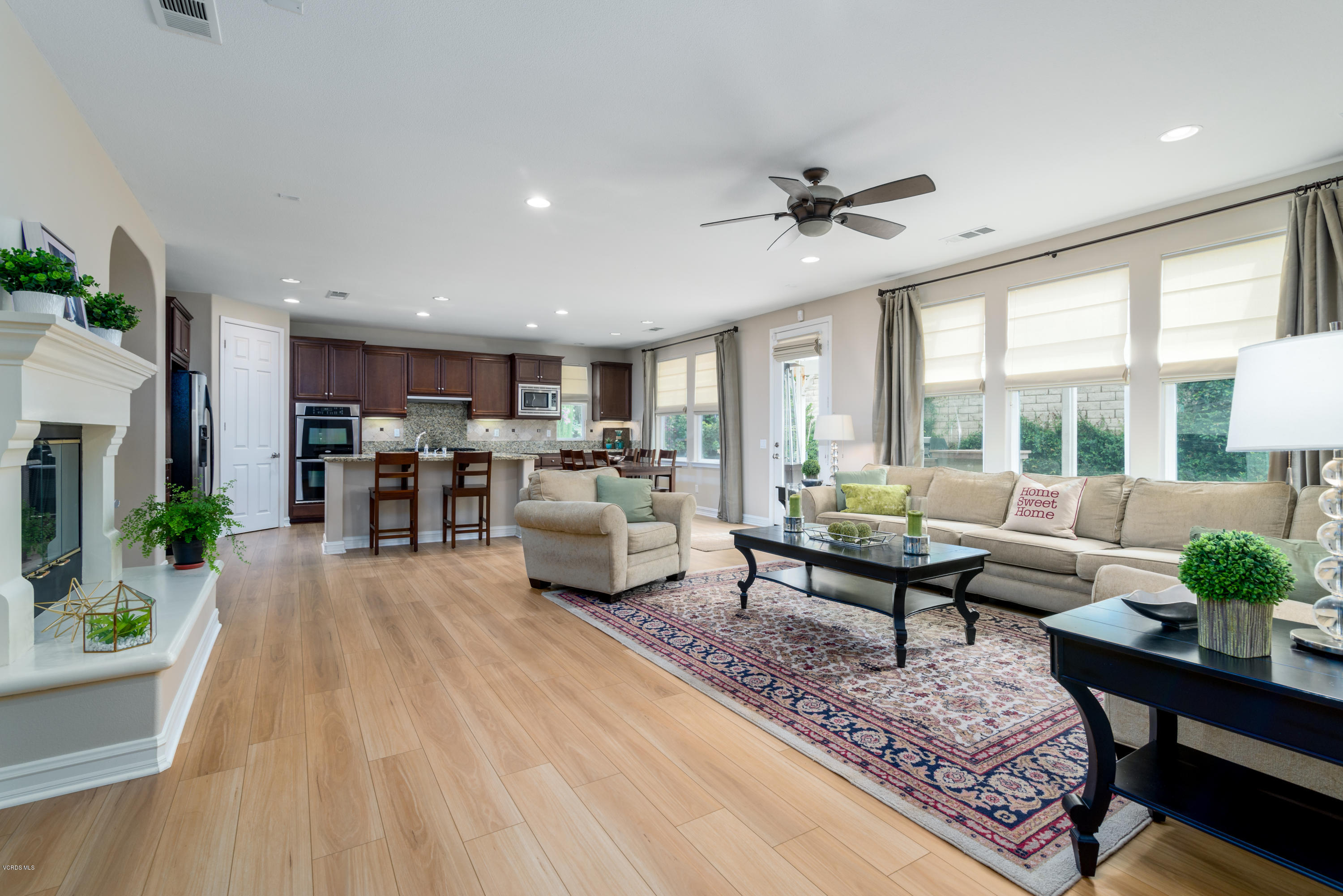 310 Spring Park Road Camarillo, CA 93012 - Photo 14 of 48 a living room with furniture and a fireplace