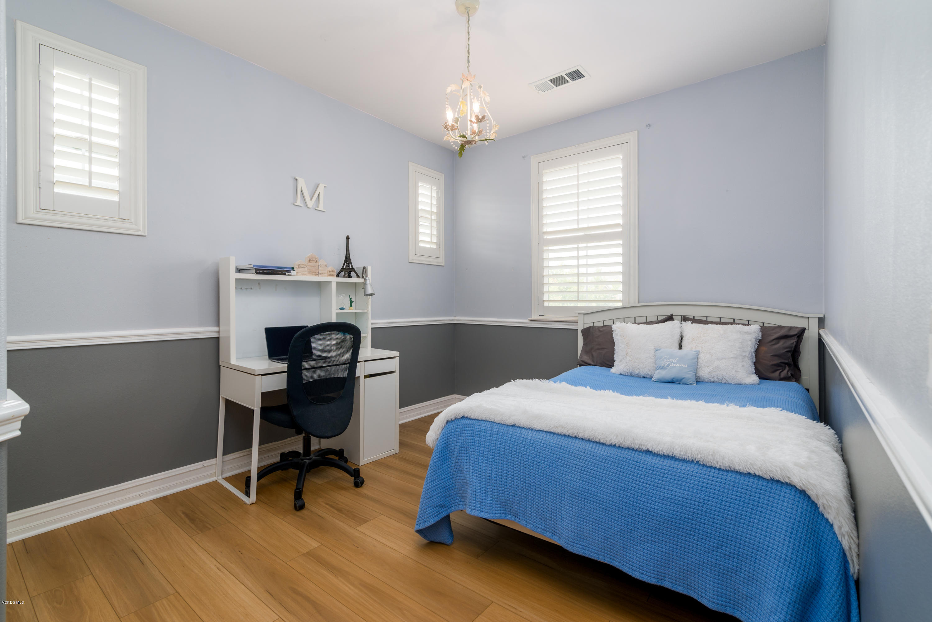 310 Spring Park Road Camarillo, CA 93012 - Photo 32 of 48 a bedroom with a bed a desk and chair