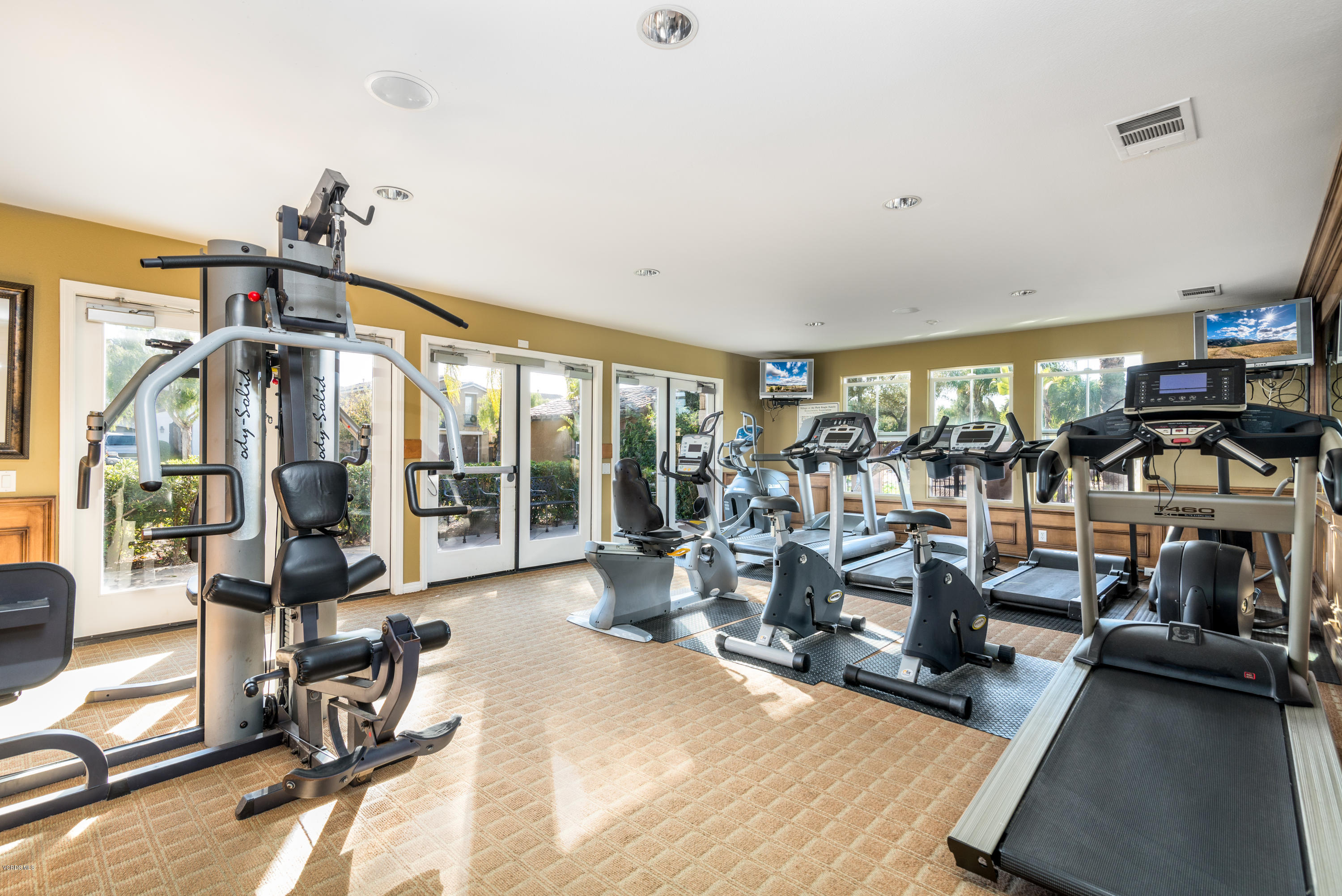 310 Spring Park Road Camarillo, CA 93012 - Photo 45 of 48 a view of a room with gym equipment