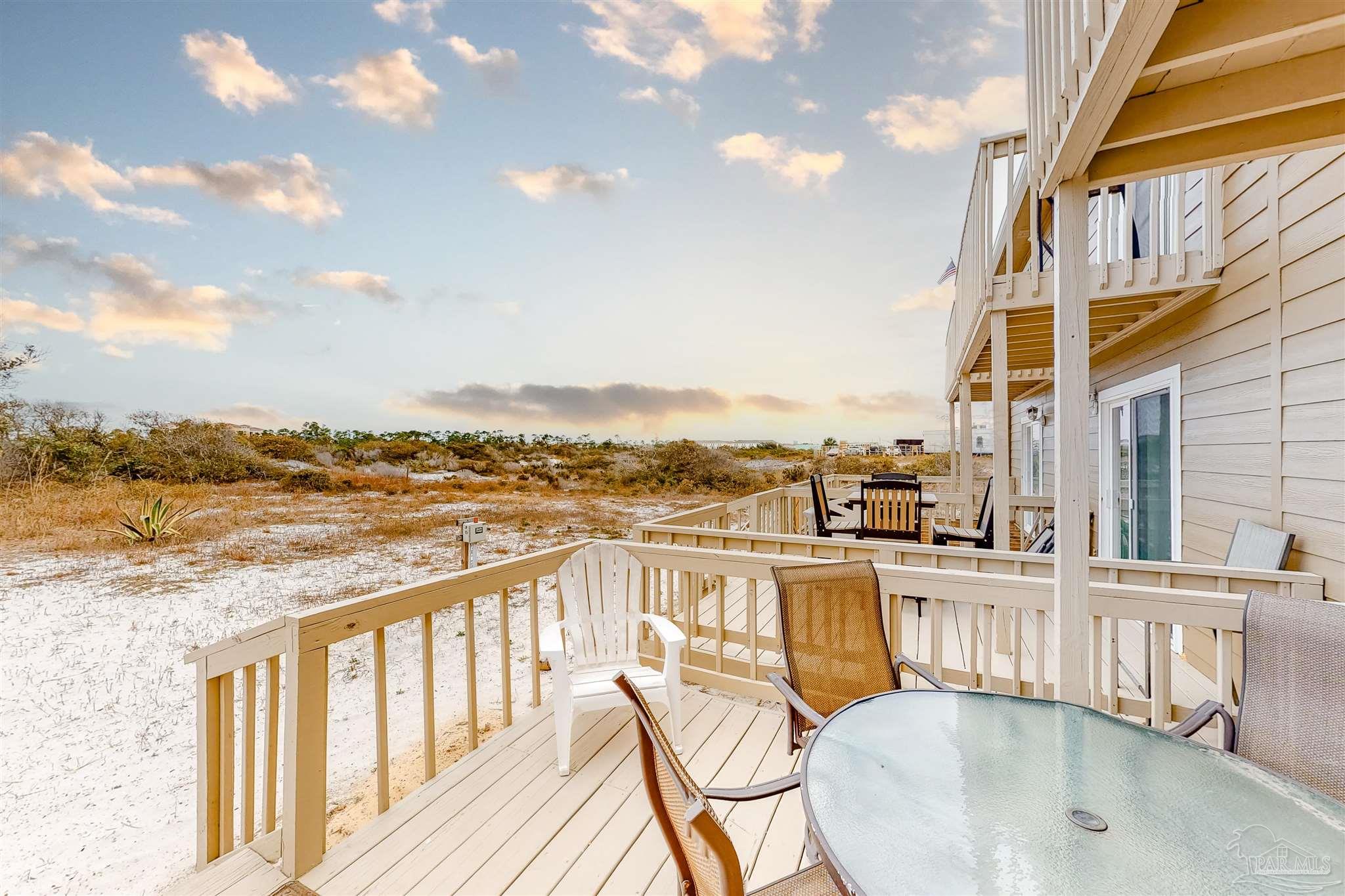 14580 Perdido Key Drive, Unit C3 Perdido Key, FL 32507 - Photo 6 of 17 a view of a balcony with furniture