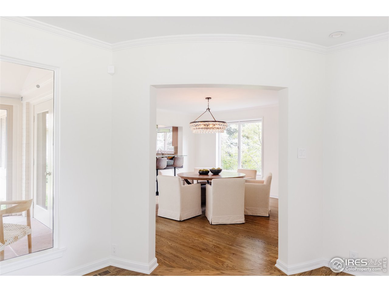 733 13th Street Boulder, CO 80302 - Photo 12 of 35 a view of a living room with a white wooden floor