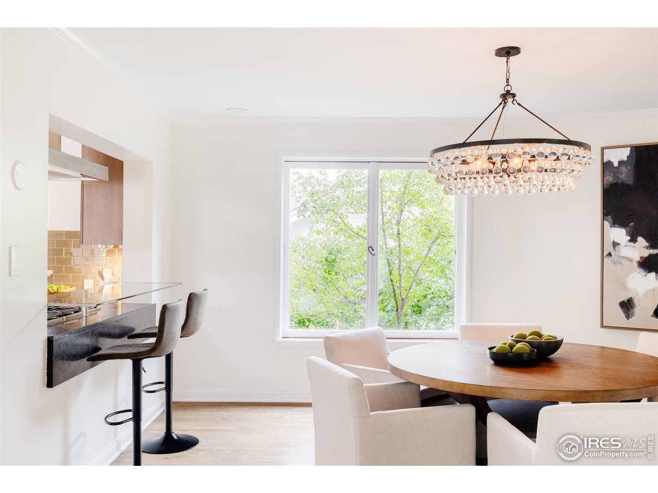 733 13th Street Boulder, CO 80302 - Photo 13 of 35 a view of a dining room with furniture window and outside view