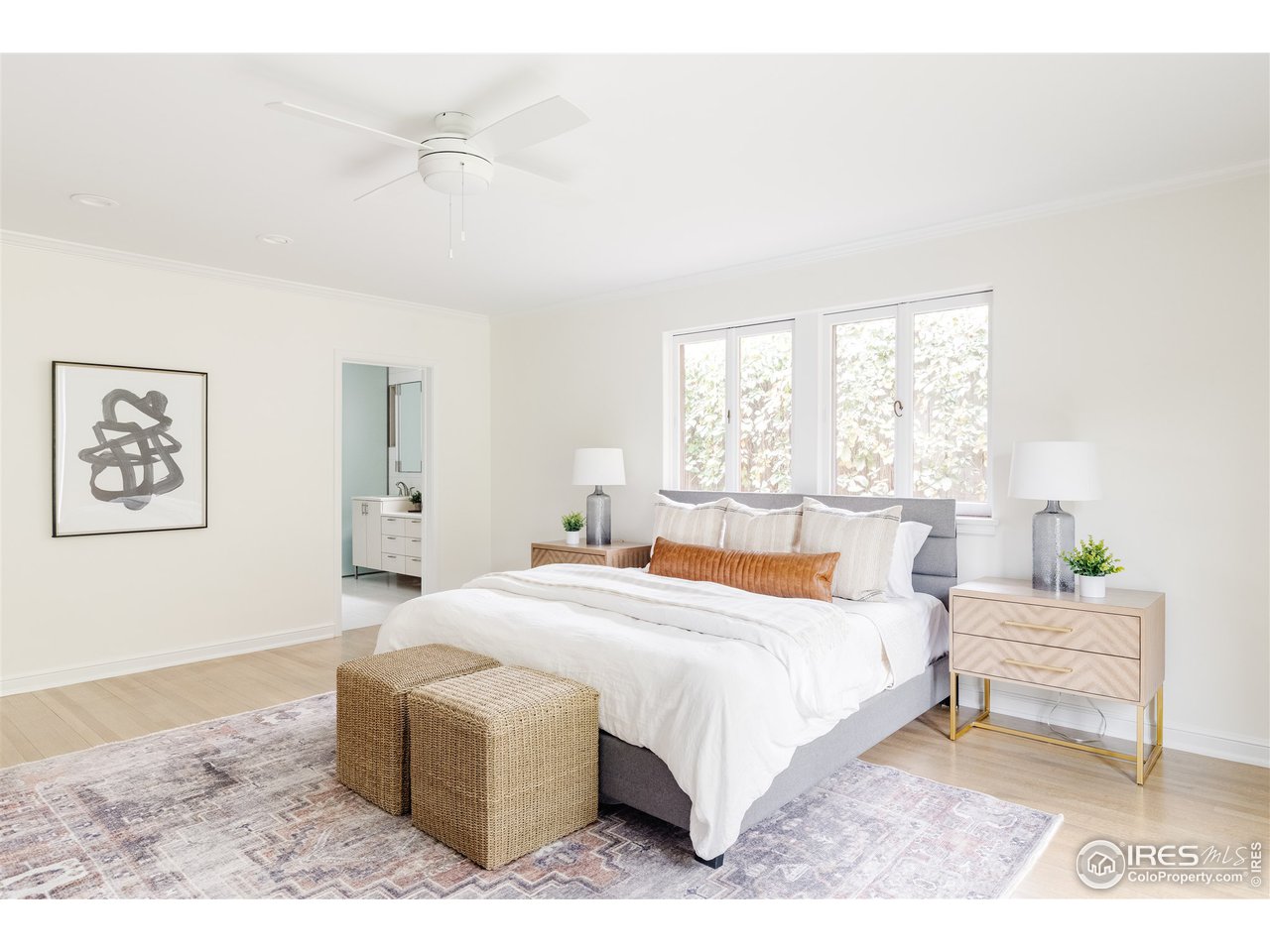 733 13th Street Boulder, CO 80302 - Photo 24 of 35 a bedroom with a bed and a window