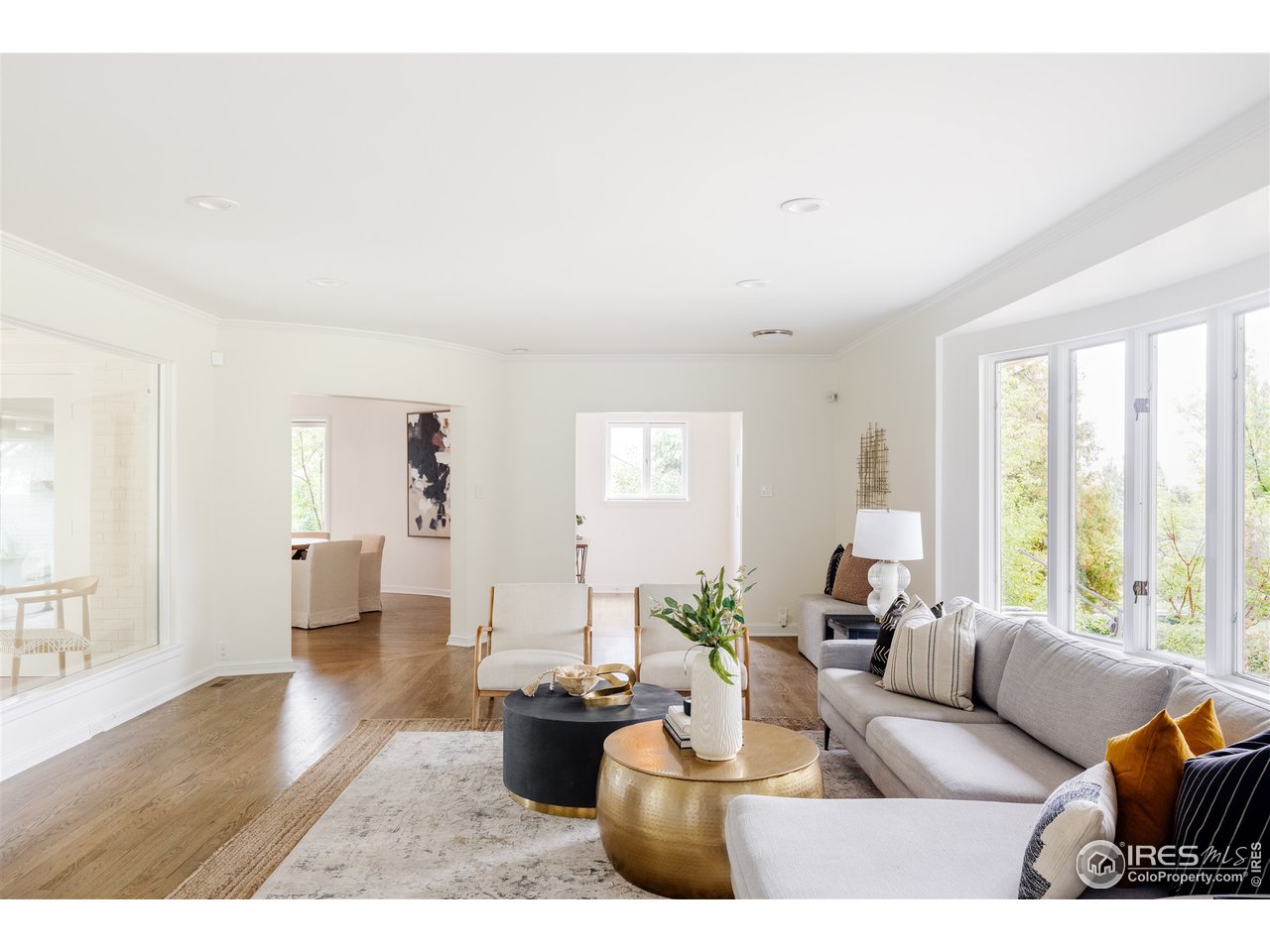 733 13th Street Boulder, CO 80302 - Photo 10 of 35 a living room with furniture and a large window