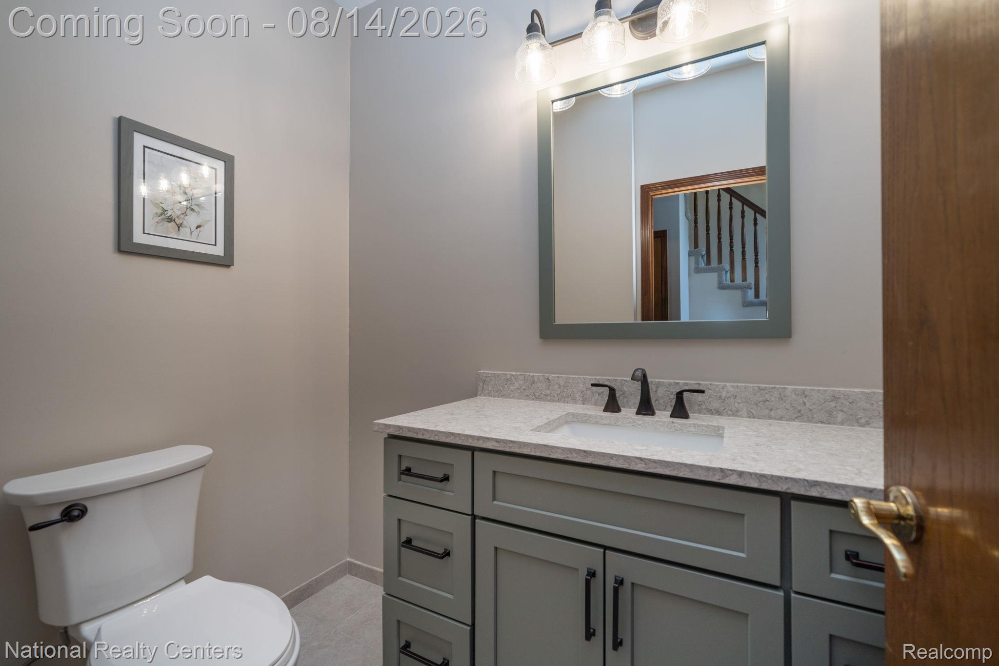3813 Kaeleaf Road Lake Orion, MI 48360 - Photo 25 of 65 Updated first floor half bath