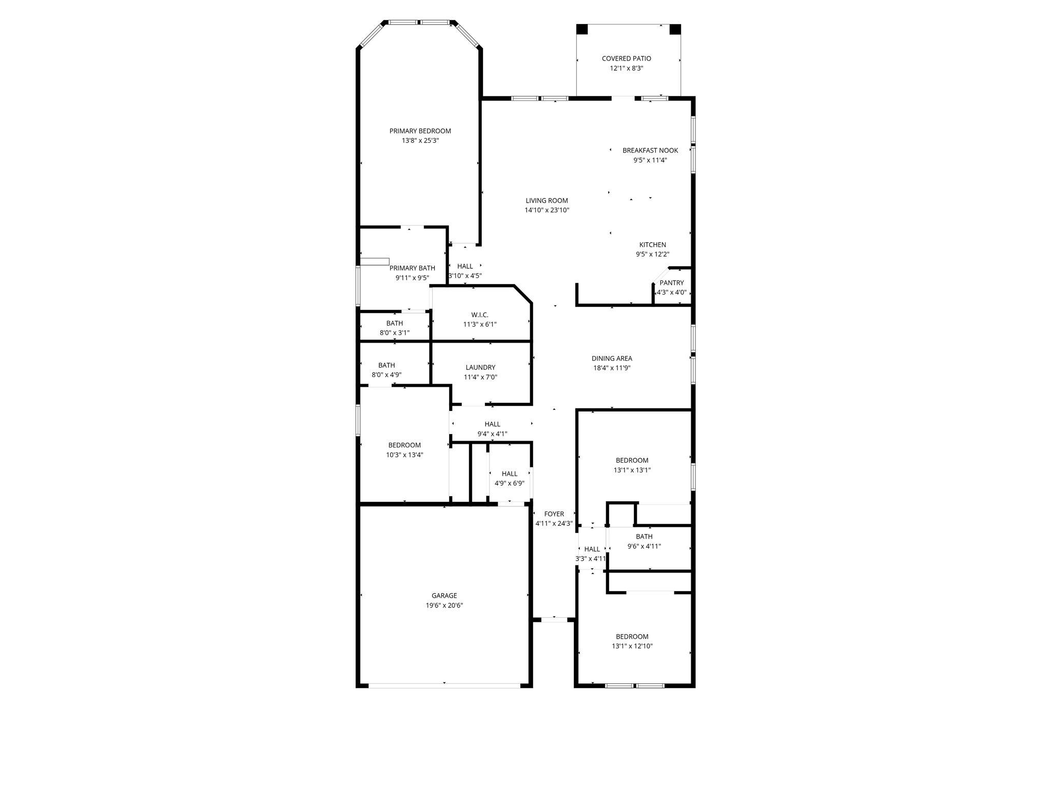 2606 Good Morrow Drive Rosenberg, TX 77471 - Photo 20 of 23 a picture of a floor plan