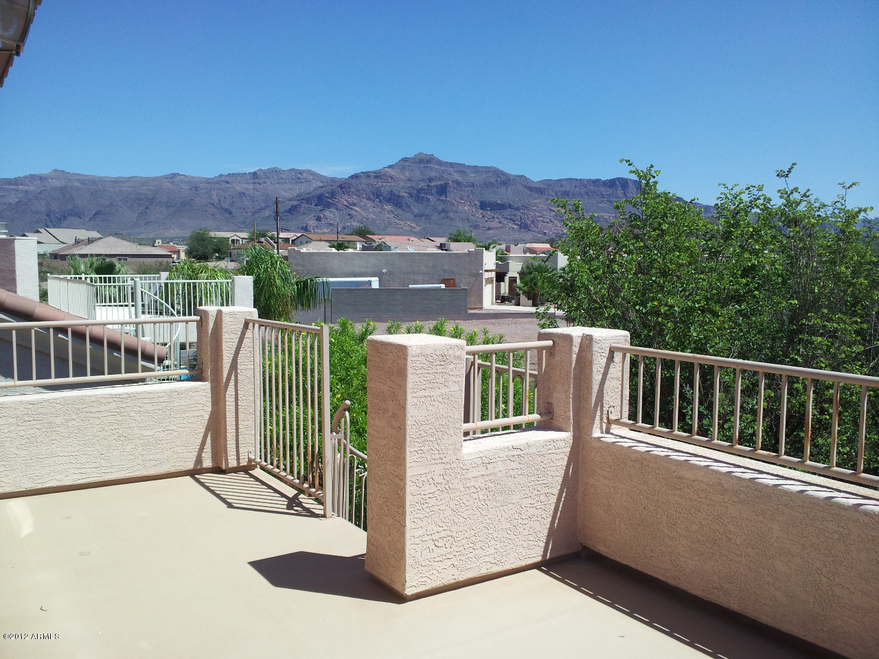 6335 South Eagle Pass Road Gold Canyon, AZ 85118 - Photo 19 of 29 EAGLE Balcony Deck View