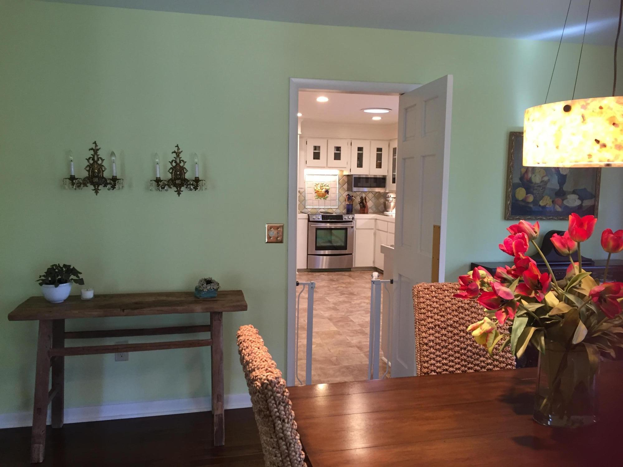 View of Kitchen fromm Dining