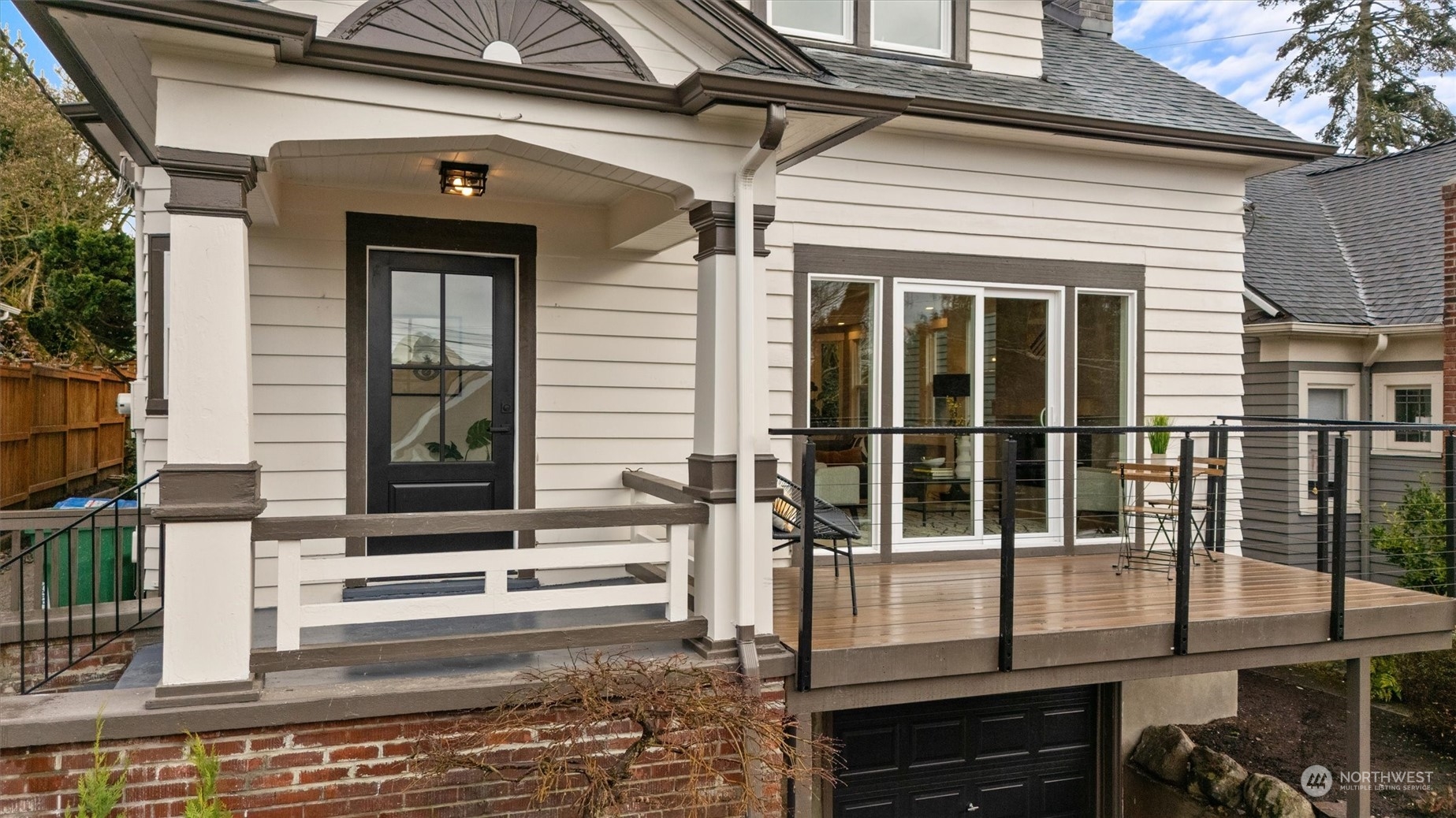 3934 Interlake Avenue North Seattle, WA 98103 - Photo 40 of 40 front view of a house with a balcony