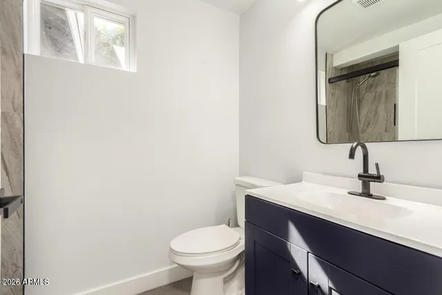 a bathroom with a sink and a toilet