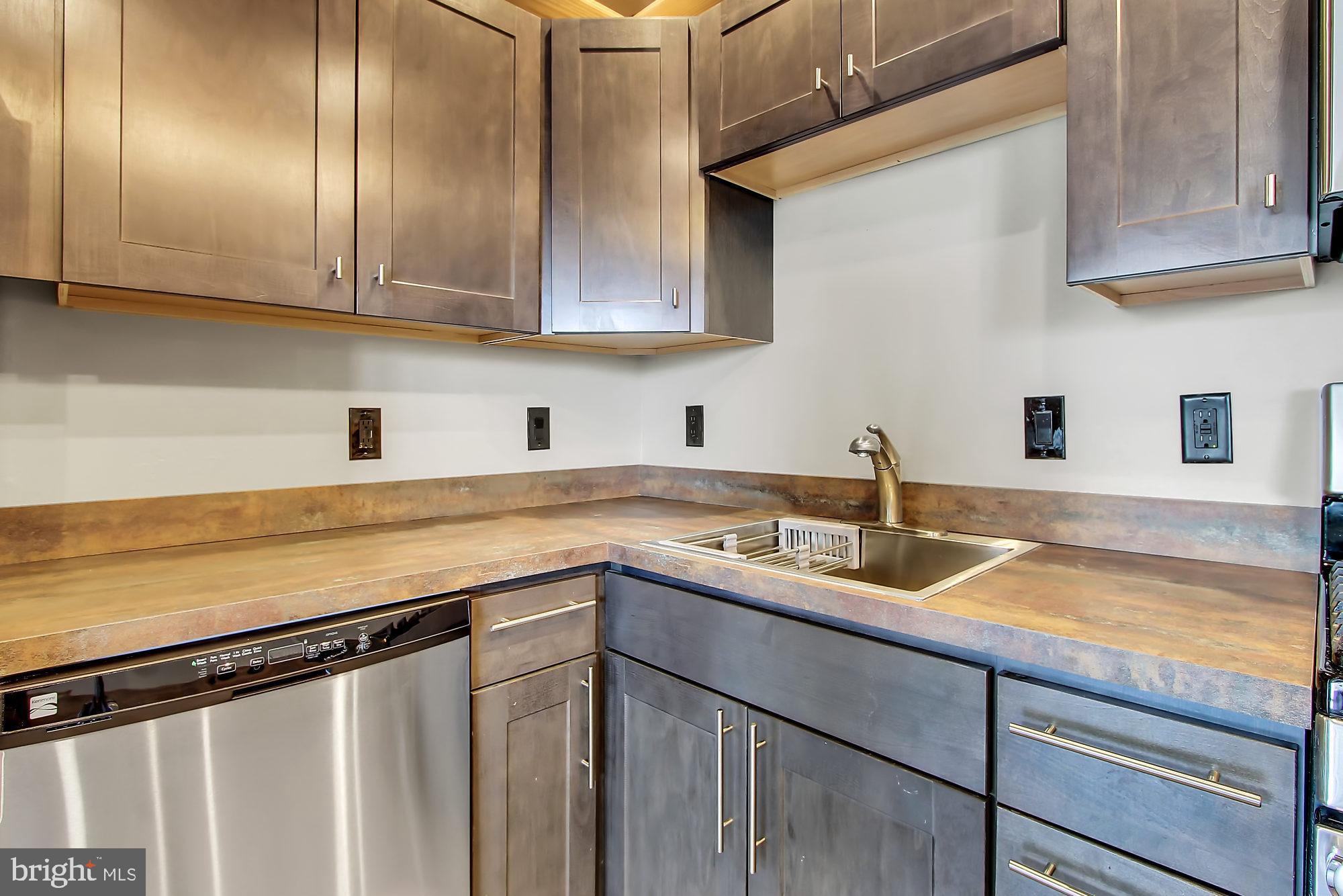 505 Epsom Road, Unit 2D Towson, MD 21286 - Photo 16 of 23 New stainless drop in square sink w/dish drainer.