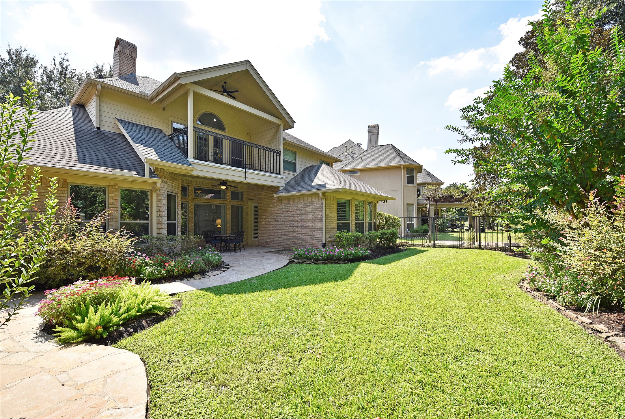 3315 Meadowside Drive Sugar Land, TX 77478 - Photo 37 of 48 a front view of a house with yard and green space