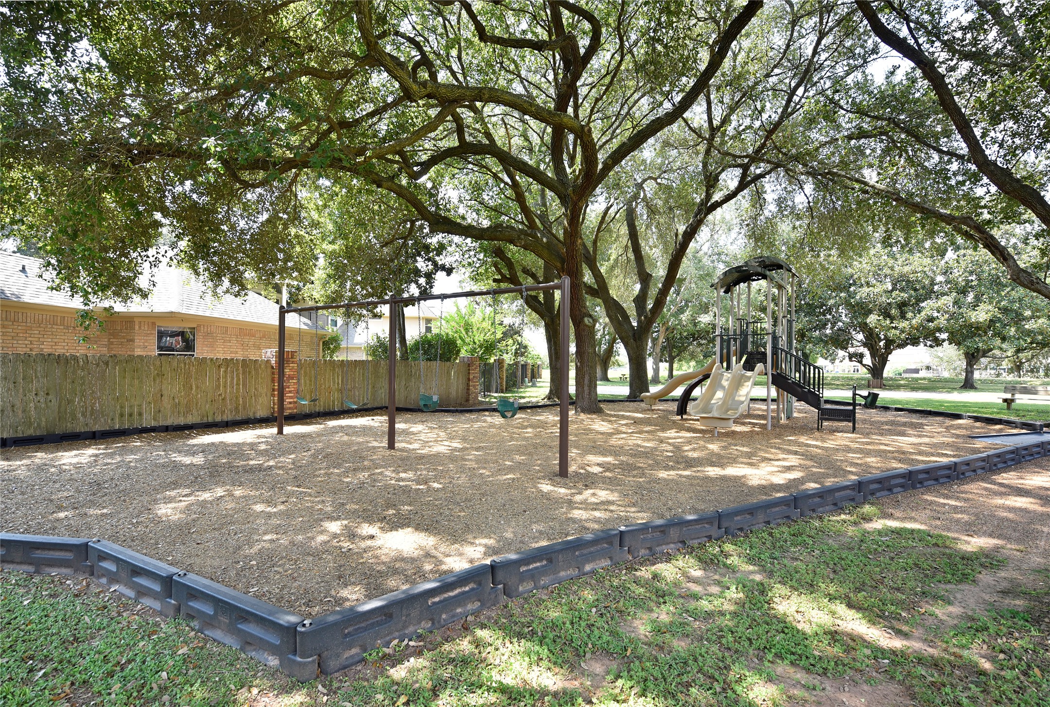 3315 Meadowside Drive Sugar Land, TX 77478 - Photo 43 of 48 a view of a yard with trees