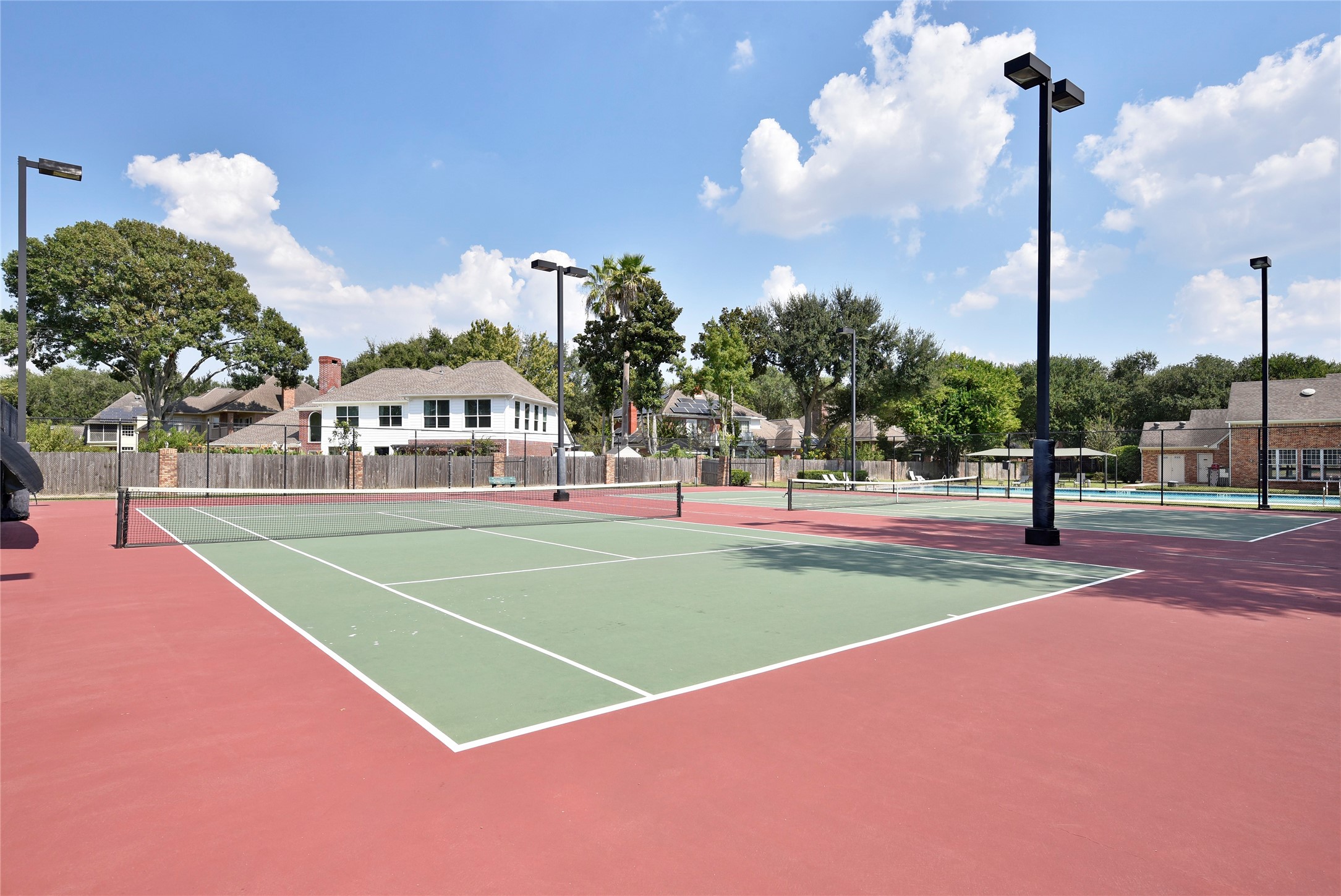 3315 Meadowside Drive Sugar Land, TX 77478 - Photo 46 of 48 a view of a tennis court