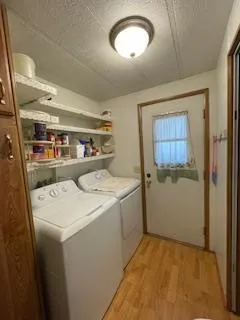 a white bath tub sitting in a bathroom