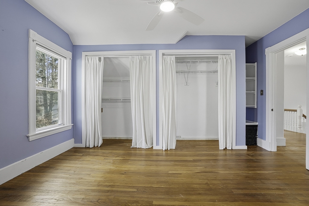2 Maple Avenue Natick, MA 01760 - Photo 27 of 41 a view of empty room with wooden floor and fan