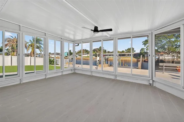 a view of an empty room with window