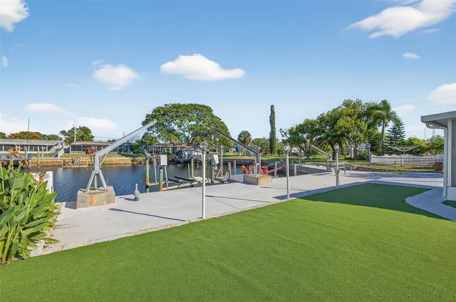 a view of a basketball court