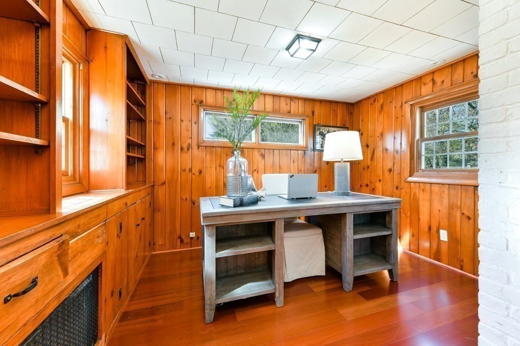47 White Pine Road Newton, MA 02464 - Photo 11 of 24 a view of a kitchen with a sink and cabinets
