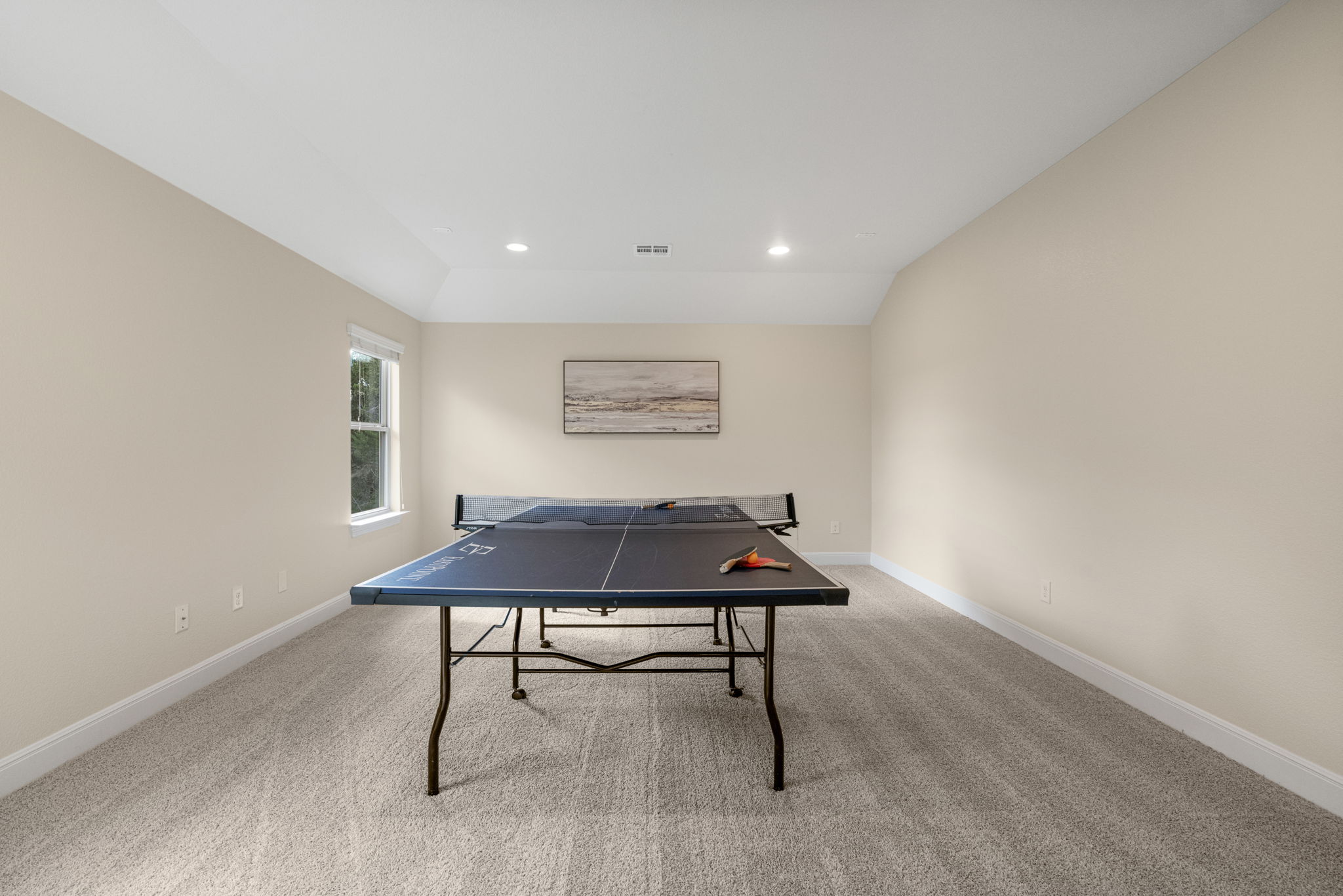 1606 Flint Rock Loop Driftwood, TX 78619 - Photo 24 of 40 Off the game room is a media room, or a flex space, with double doors.