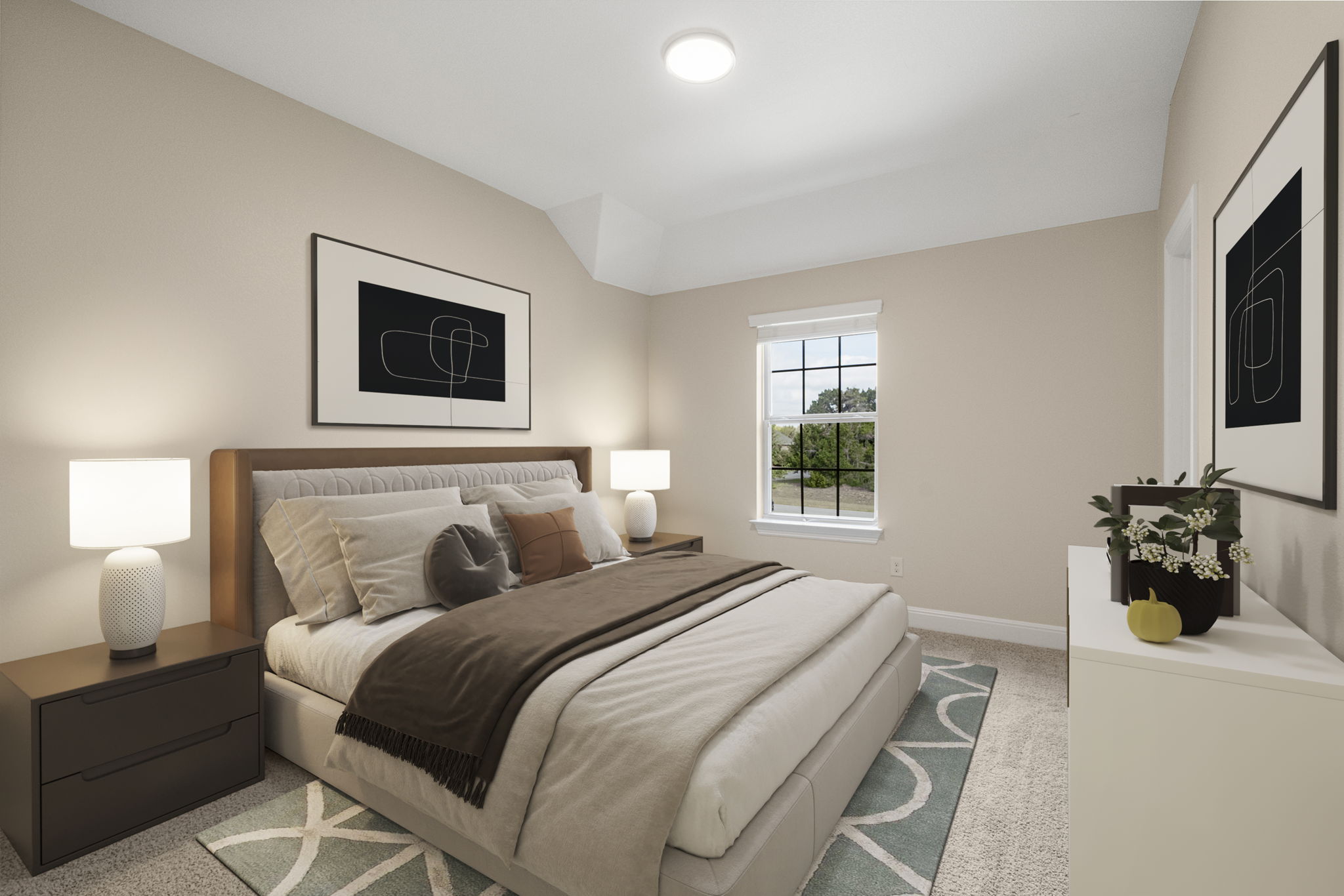 1606 Flint Rock Loop Driftwood, TX 78619 - Photo 40 of 40 Virtually staged Bedroom #3