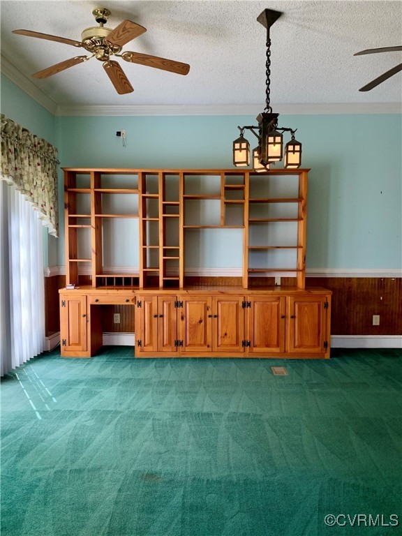 3237 Huntington Trail Cascade, VA 24069 - Photo 8 of 30 Unfurnished living room with ceiling fan, a textur