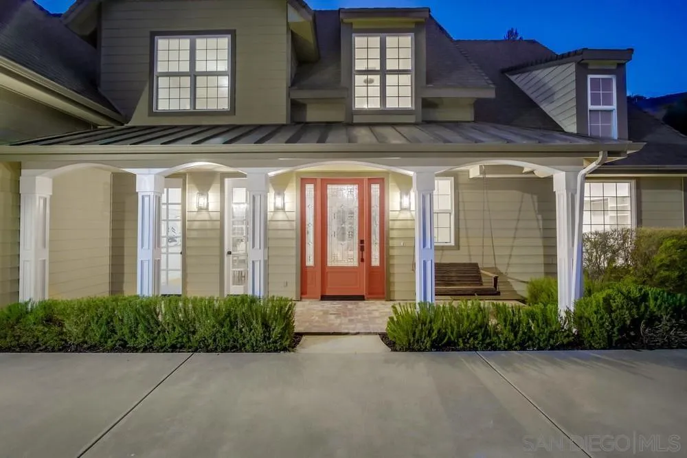 2543 Daisy Lane Fallbrook, CA 92028 - Photo 27 of 74 a front view of a house with garden