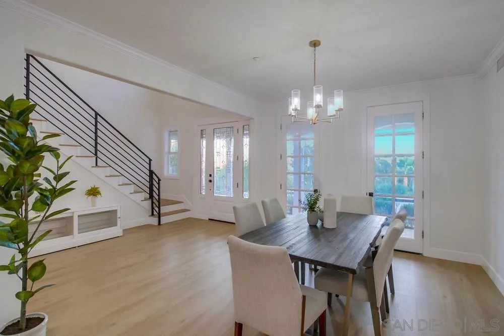 2543 Daisy Lane Fallbrook, CA 92028 - Photo 35 of 74 a view of a dining room with furniture and wooden floor