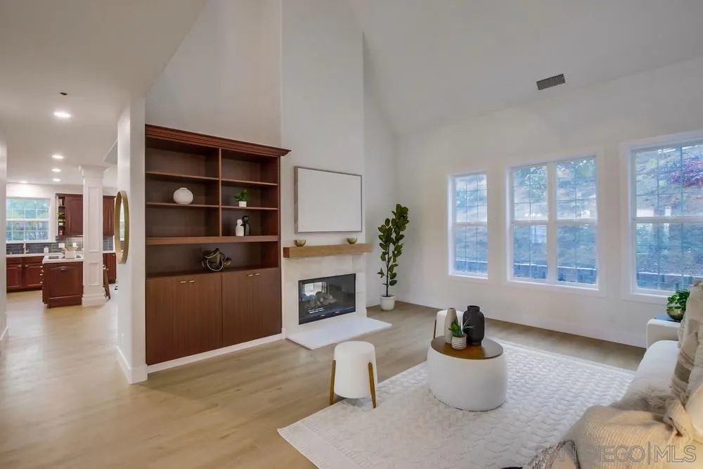 2543 Daisy Lane Fallbrook, CA 92028 - Photo 10 of 74 a living room with furniture and a fireplace