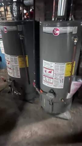 a view of water heater room