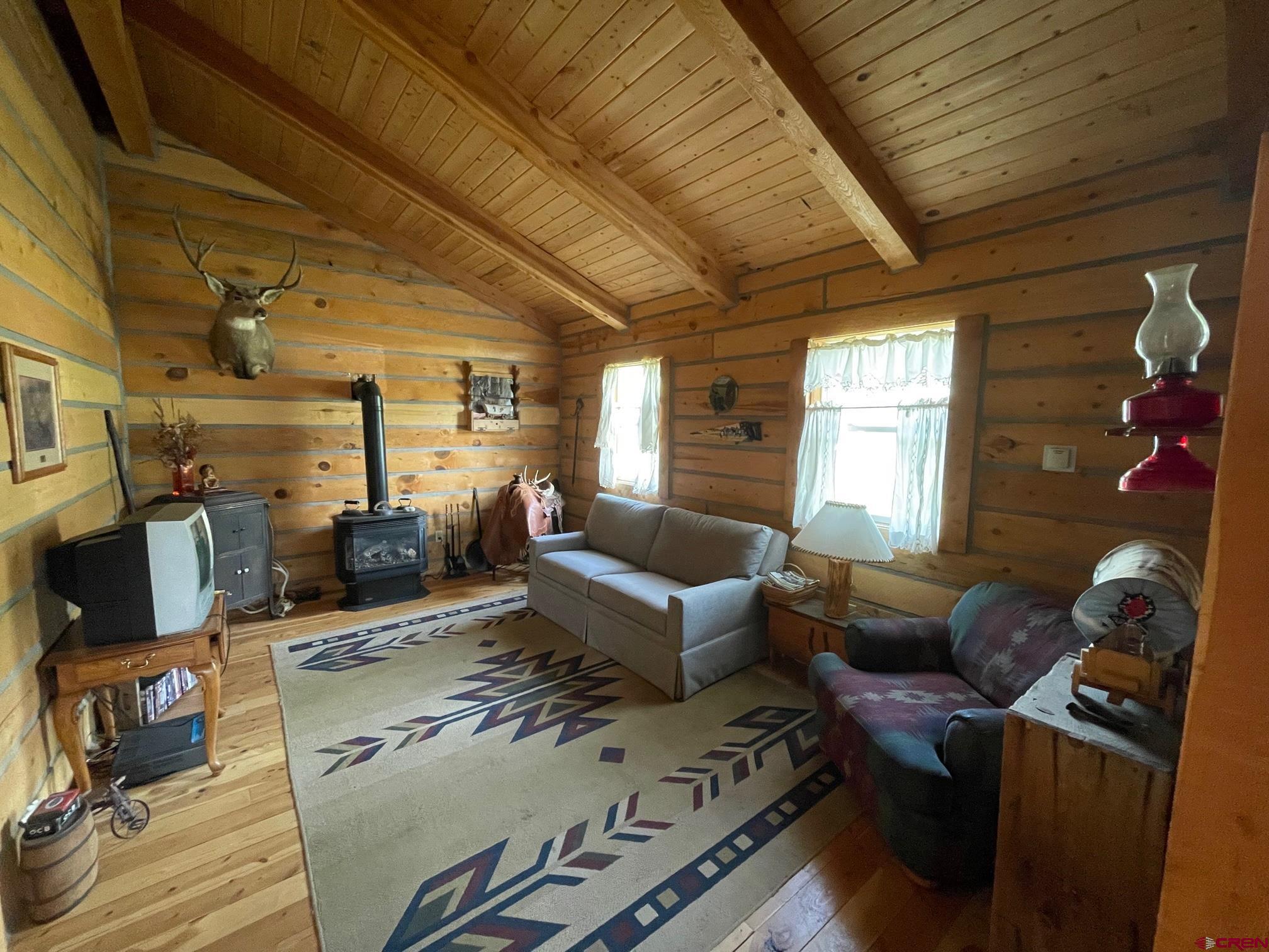 417 State Street Pitkin, CO 81241 - Photo 8 of 23 a living room with furniture and a fireplace