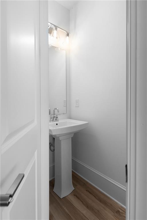 116 Waterview Court Waleska, GA 30183 - Photo 16 of 37 a bathroom with a sink and a mirror