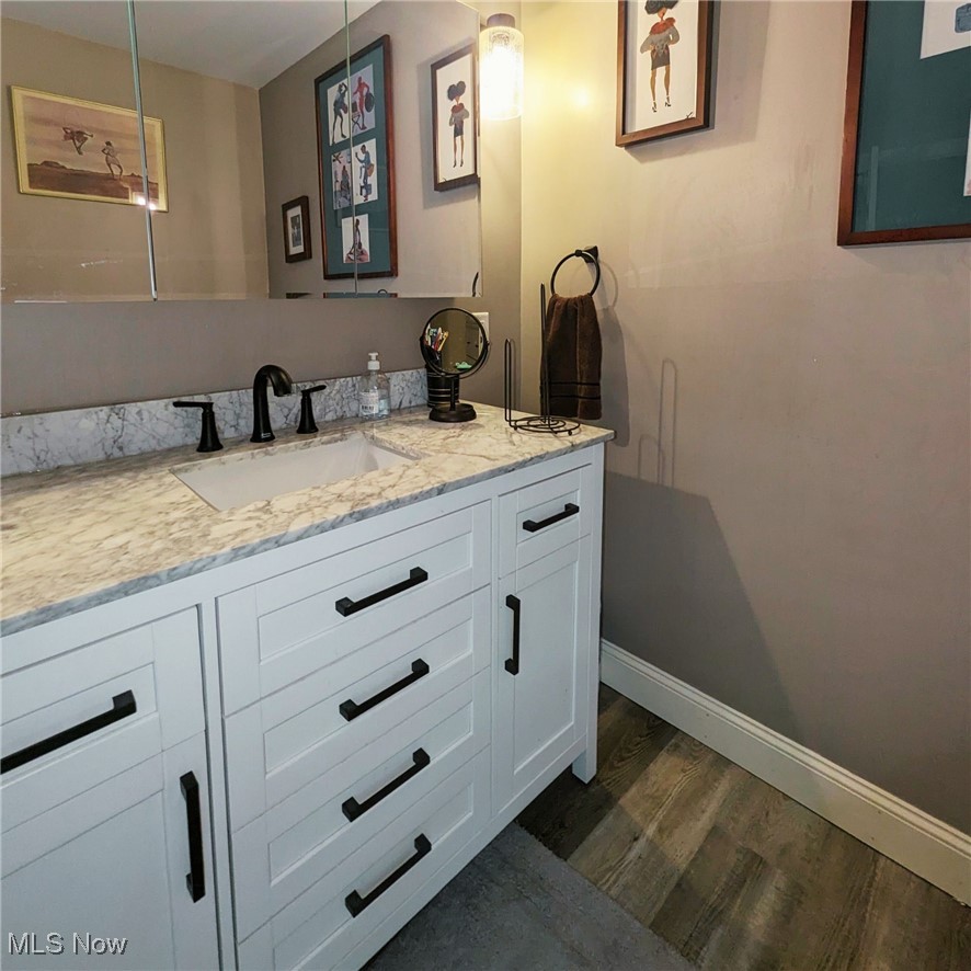 557 Cambridge Road Coshocton, OH 43812 - Photo 18 of 20 Completely renovated full bathroom with vanity.