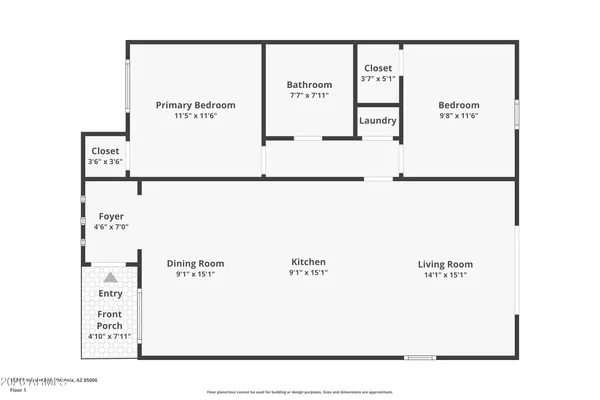 $499,900 | 1524 East Harvard Street, Phoenix, AZ 85006