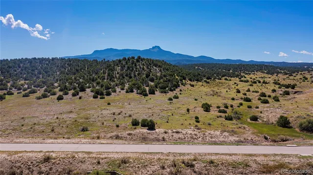 a view of a sky from a city