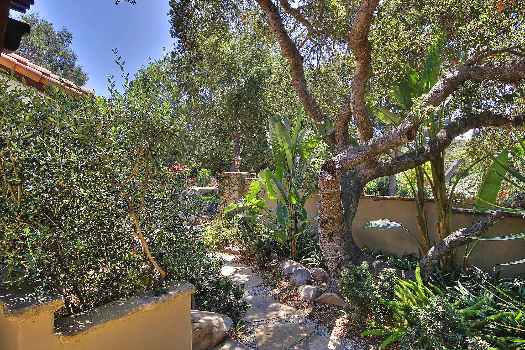 2540 Foothill Road Santa Barbara, CA 93105 - Photo 18 of 45 a view of a garden