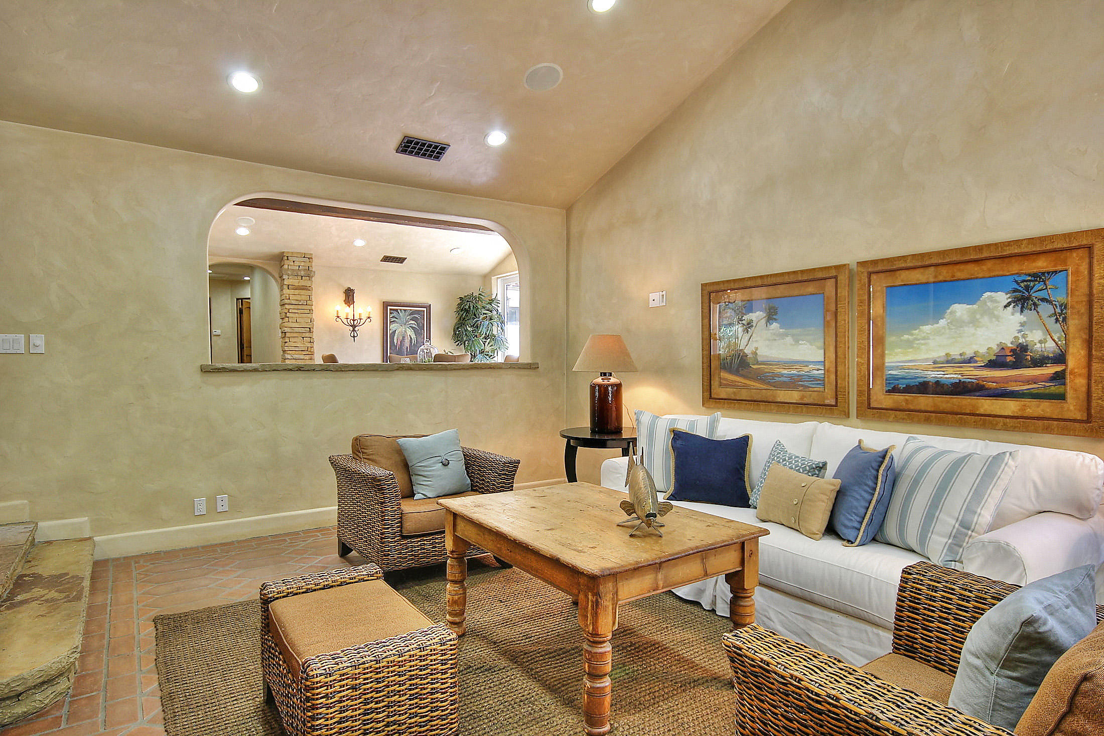 2540 Foothill Road Santa Barbara, CA 93105 - Photo 28 of 45 a living room with furniture and a wooden floor