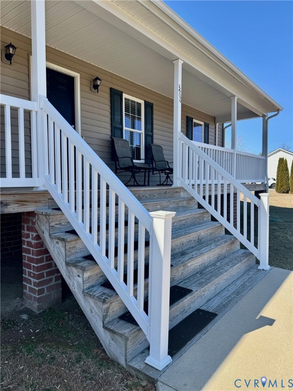 388 Berry Ridge Road Tappahannock, VA 22560 - Photo 21 of 25 Front porch for the rocking chair !
