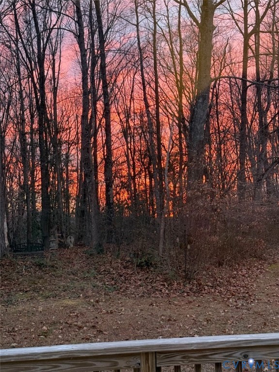 388 Berry Ridge Road Tappahannock, VA 22560 - Photo 25 of 25 Sunset in back yard woods.