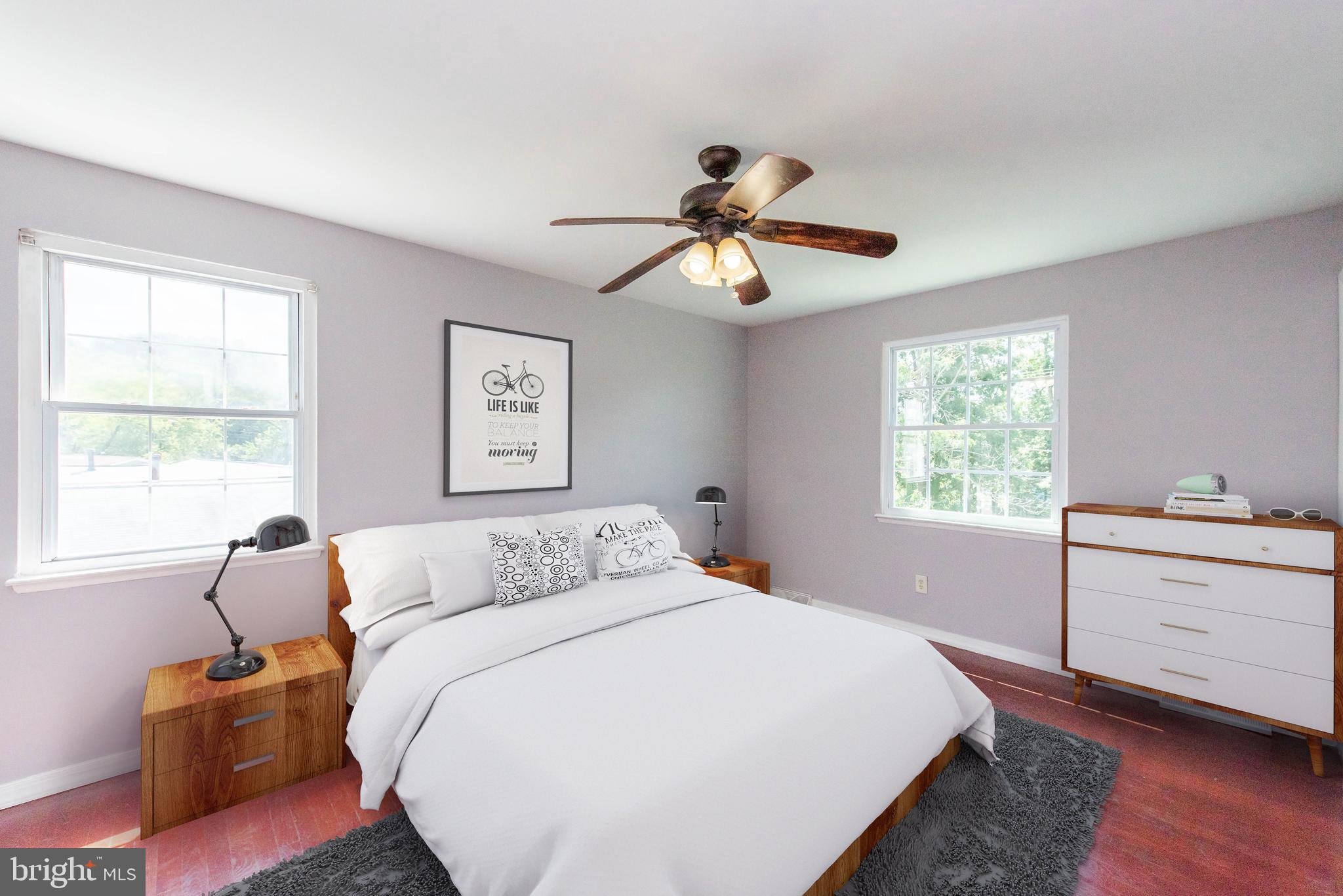 7173 Fairbrook Road Baltimore, MD 21244 - Photo 29 of 50 Virtually Staged Master Bedroom