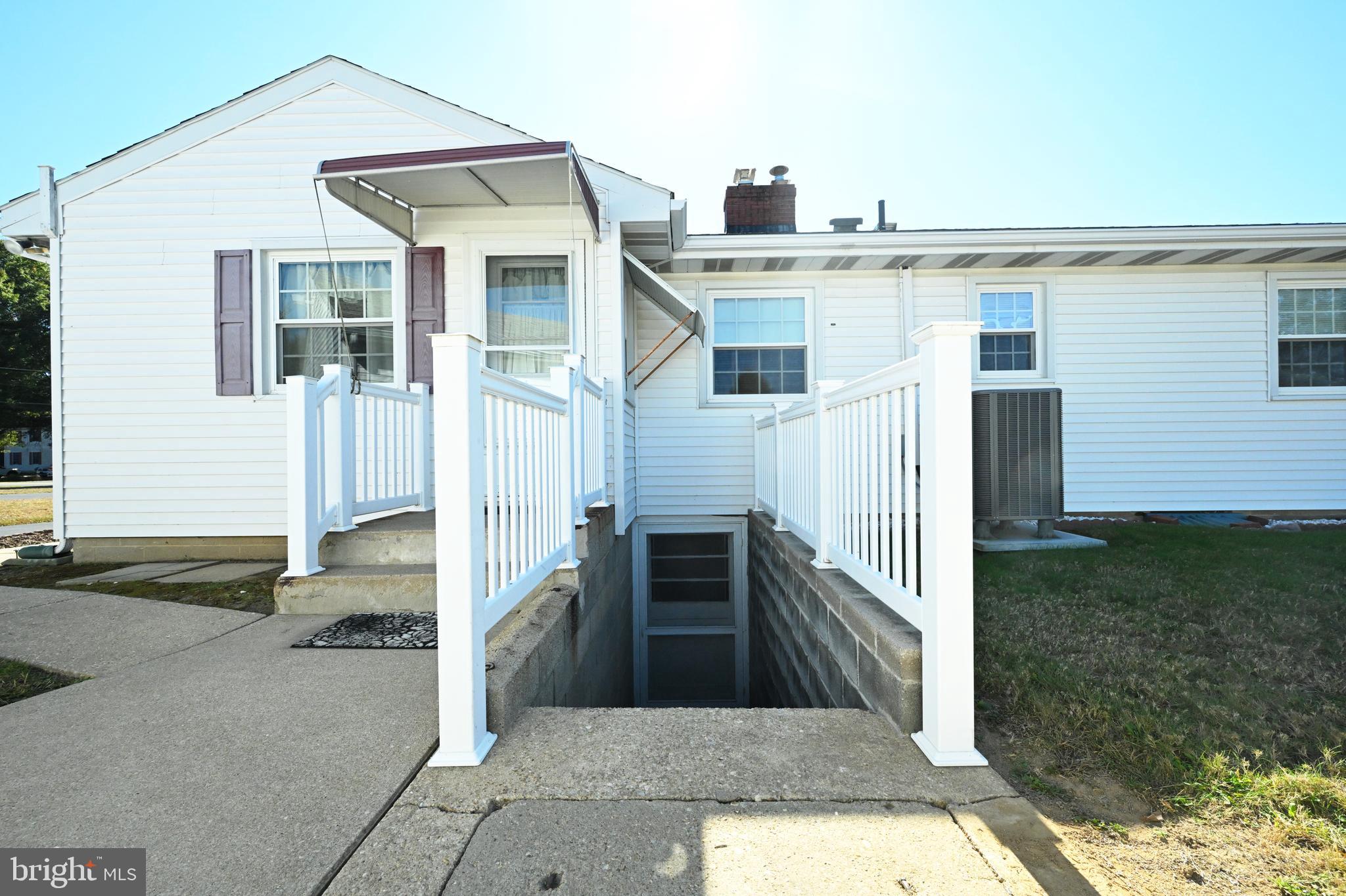 151 Highview Avenue Dover, DE 19901 - Photo 13 of 41 Back Door and Basement Stairs
