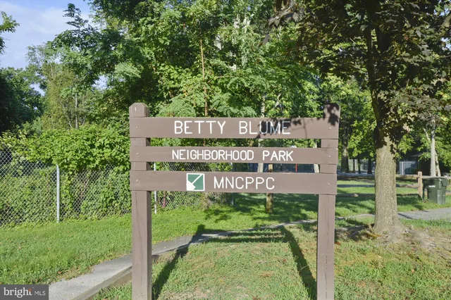 a view of a garden and swimming pool
