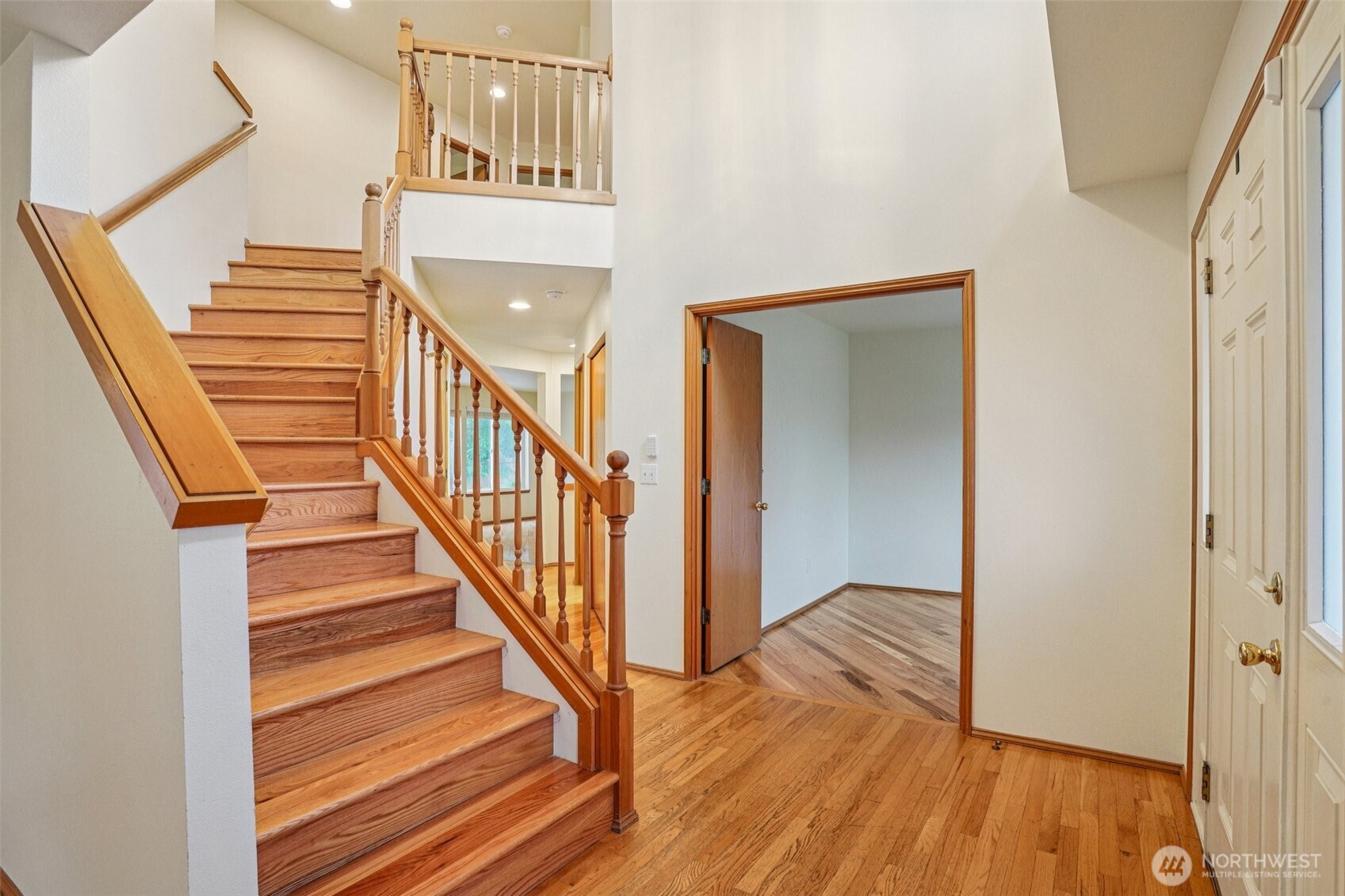 35031 8th Place Southwest Federal Way, WA 98023 - Photo 4 of 36 a view of entryway and hall with wooden floor
