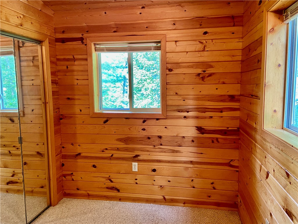 4612 Gaslyn Road Webster, WI 54893 - Photo 25 of 51 smallest bedroom upstairs, plumbed for laundry in closet
