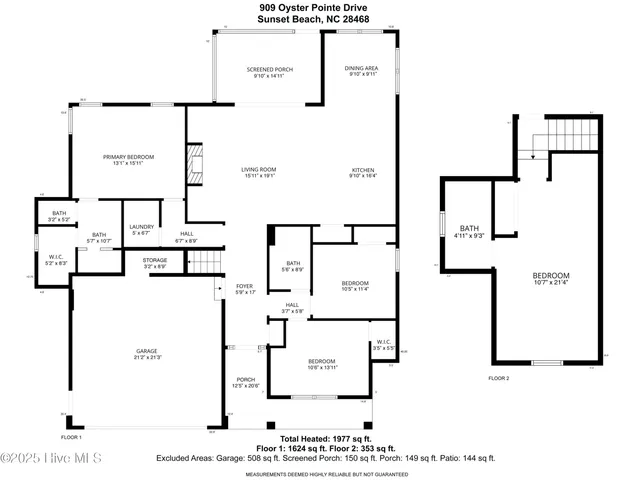 $610,000 | 909 Oyster Pointe Drive, Sunset Beach, NC 28468