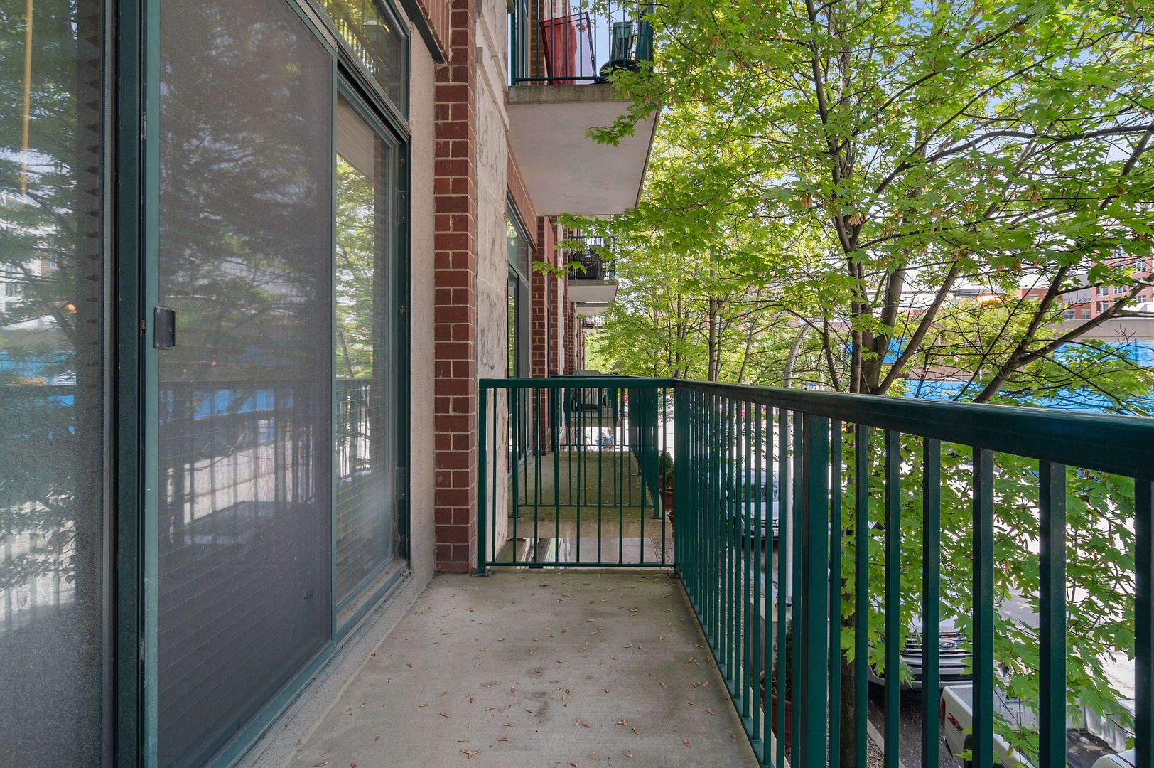845 West Monroe Street, Unit 2F Chicago, IL 60607 - Photo 10 of 10 a view of a balcony