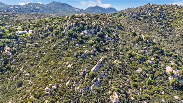 a view of lake and mountain