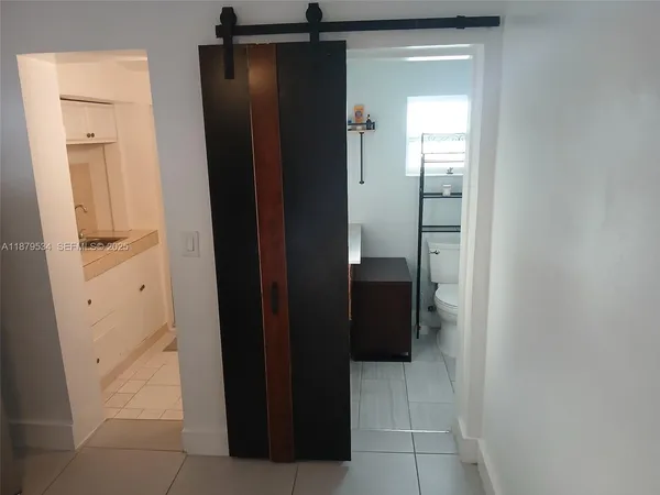 a view of elevator