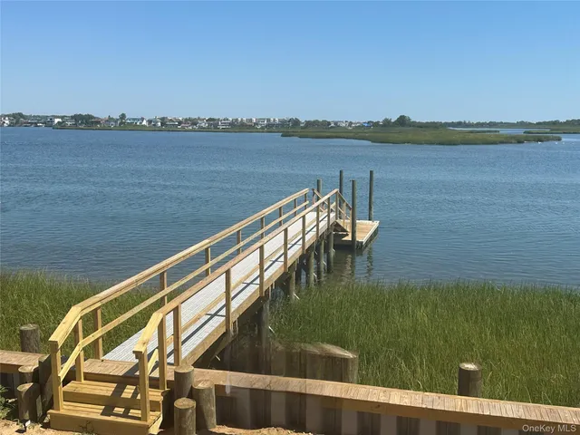 a view of a balcony with lake view