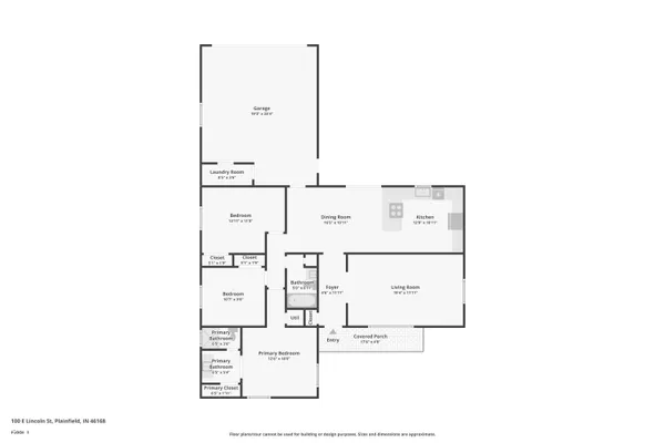 $282,500 | 100 Lincoln Street, Plainfield, IN 46168